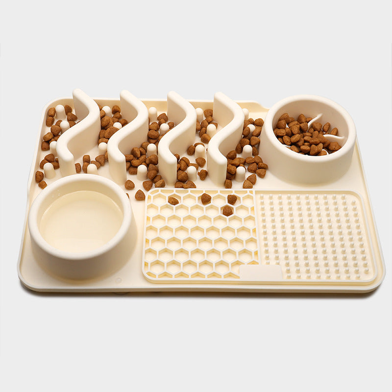 Silicone Dog Lick Mat | Slow Feeder Enrichment Mat for Dogs & Cats