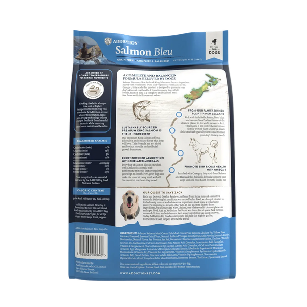 Salmon Bleu Dry Dog Food