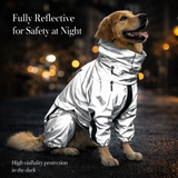 All-Weather Dog Raincoat | Reflective Waterproof Design for Safety and Comfort 2