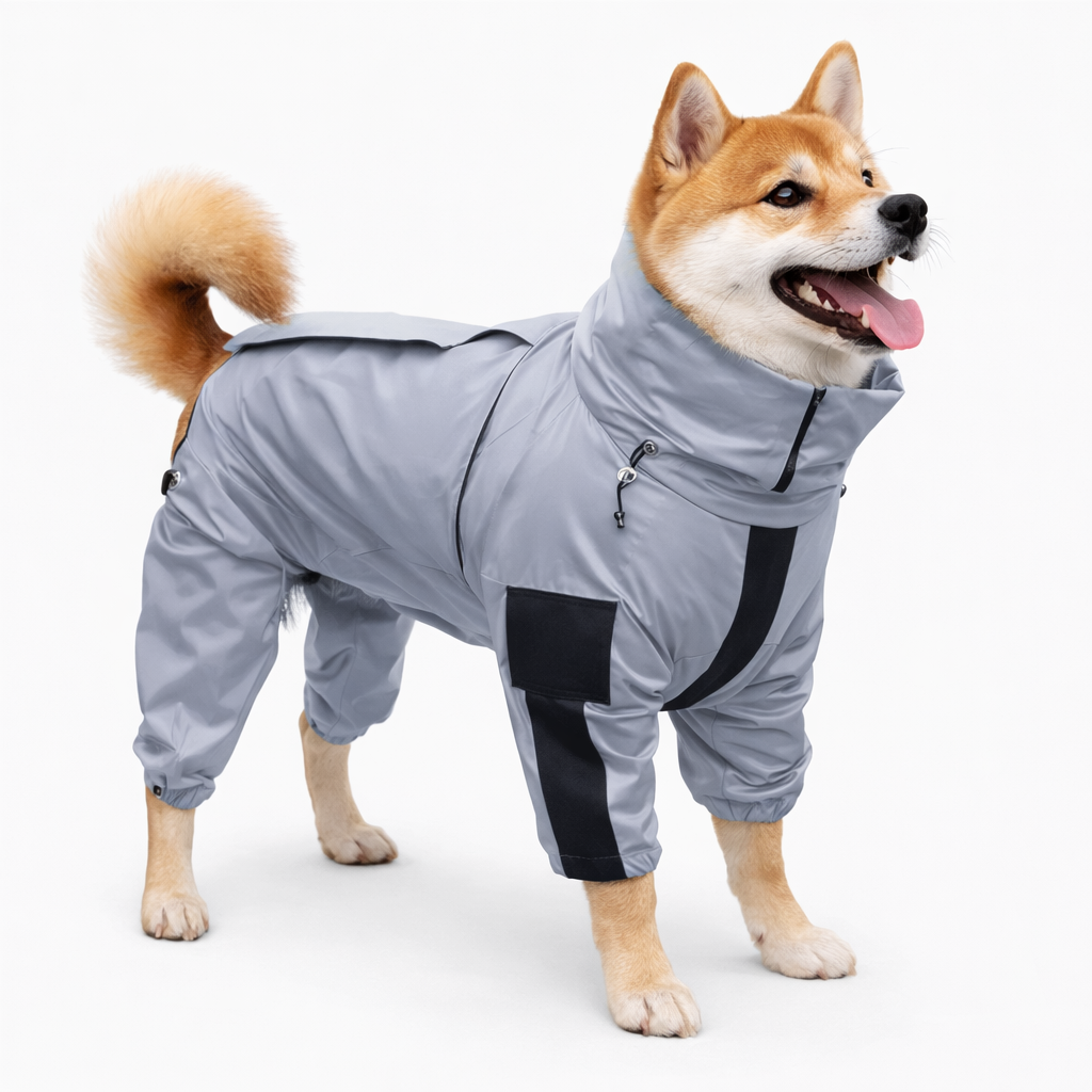 All-Weather Dog Raincoat | Reflective Waterproof Design for Safety and Comfort 3