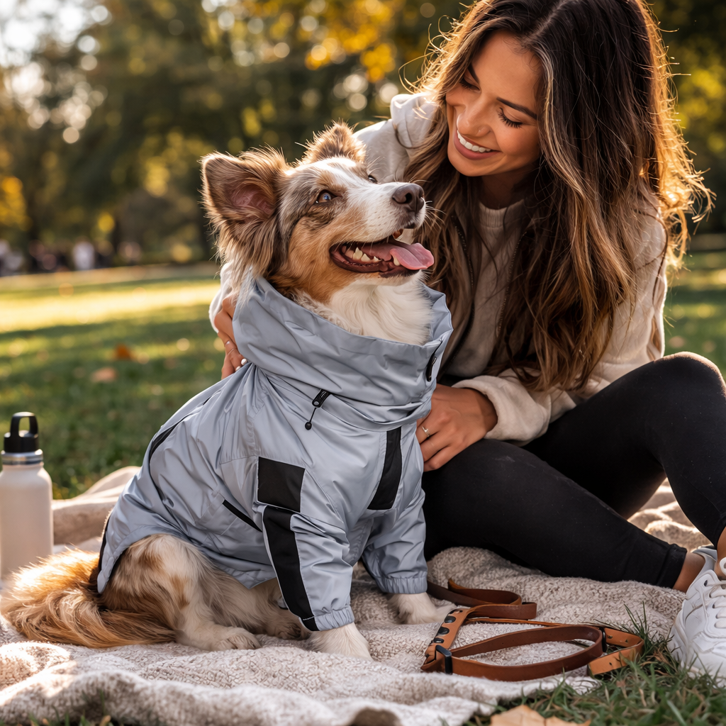 All-Weather Dog Raincoat | Reflective Waterproof Design for Safety and Comfort 4
