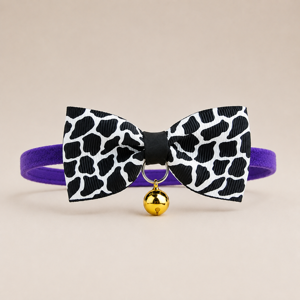 Adjustable Dog & Cat Bow Tie with Bell | Pet Collar Accessory