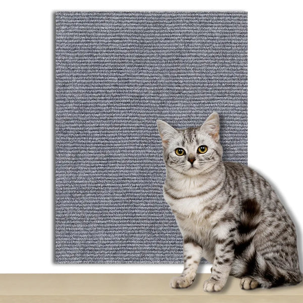 Self-Adhesive Cat Scratch Mat | Furniture Guard Scratcher Board for Cats
