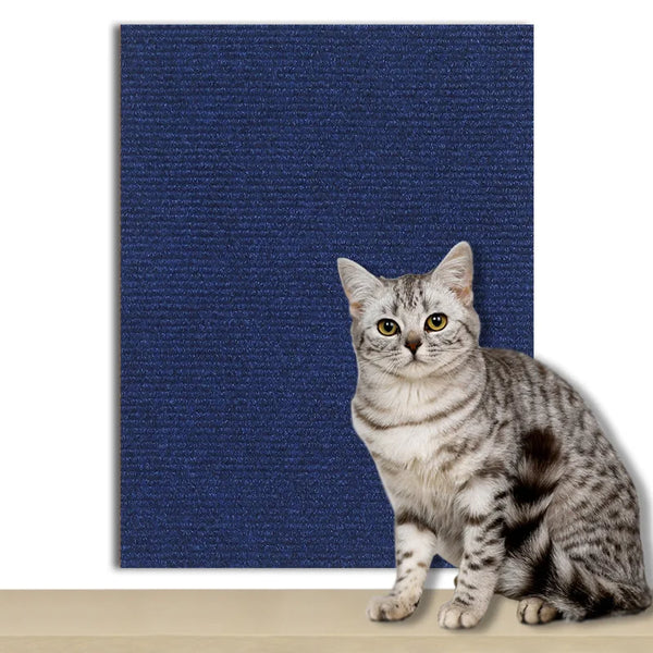 Self-Adhesive Cat Scratch Mat | Furniture Guard Scratcher Board for Cats