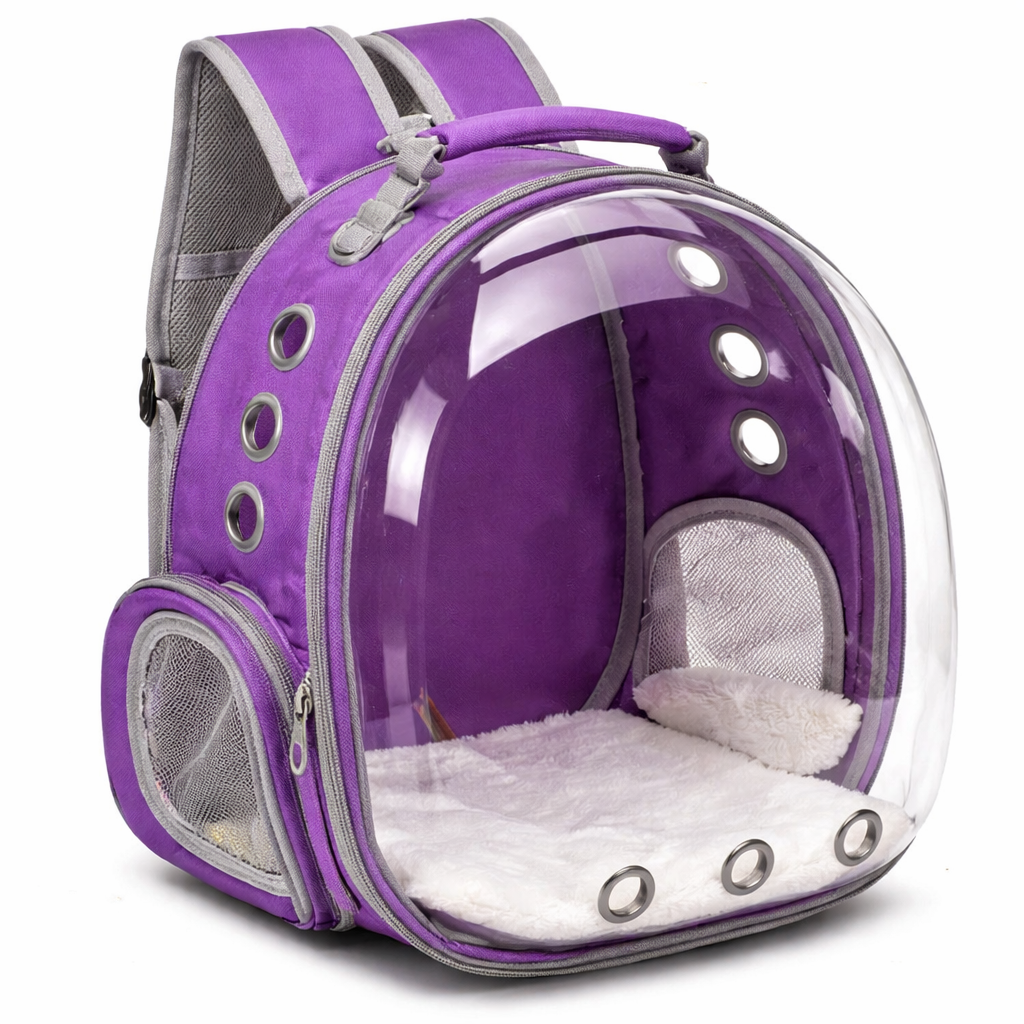 Comfortable Cat Carrier Backpack with Breathable Mesh for Safe Travel | Cat Travel Carrier for Stress-Free Journeys 2
