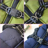Cozy Canine | Waterproof Dog Jacket with Built-in Harness | Warm Coat for Winter Comfort 4