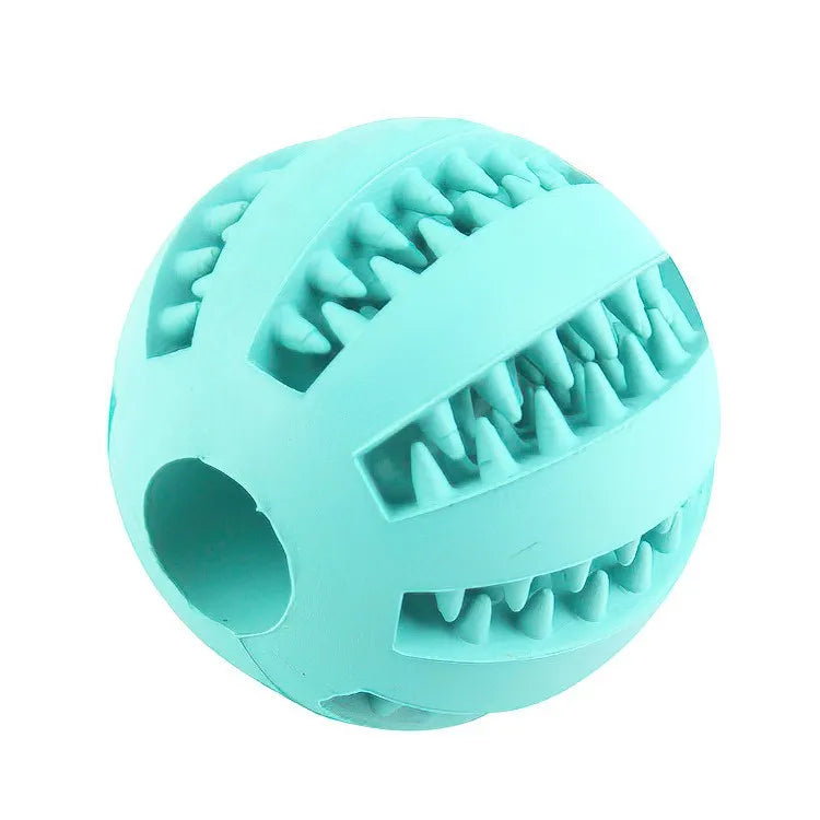 Durable Dog Chew Toy Ball with Bite Resistance | Nontoxic Fun Treat Feeder for Dogs and Cats 7
