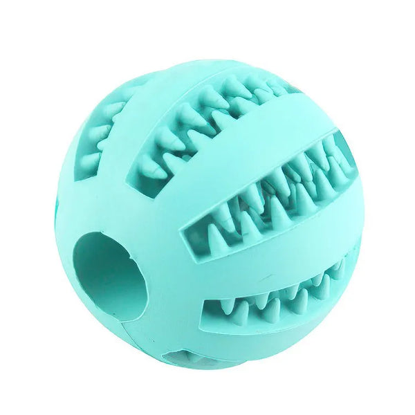Durable Dog Chew Toy Ball with Bite Resistance | Nontoxic Fun Treat Feeder for Dogs and Cats 7