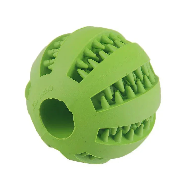 Durable Dog Chew Toy Ball with Bite Resistance | Nontoxic Fun Treat Feeder for Dogs and Cats 8