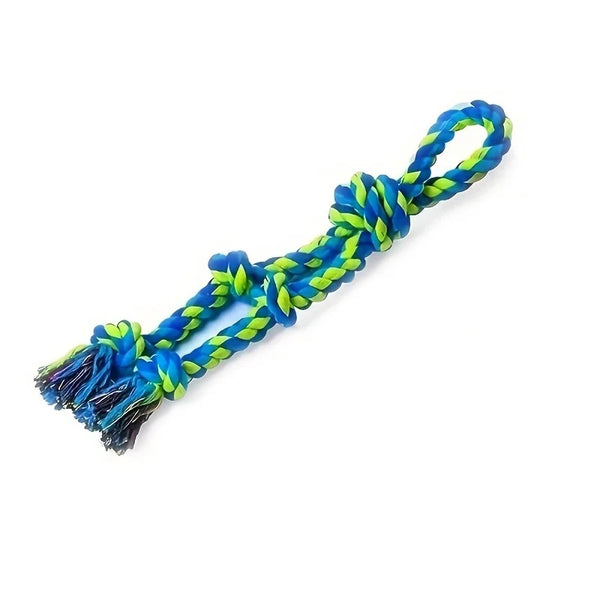 Durable Knot Dog Toy | Indestructible Tug of War Rope Toy for Medium & Large Dogs