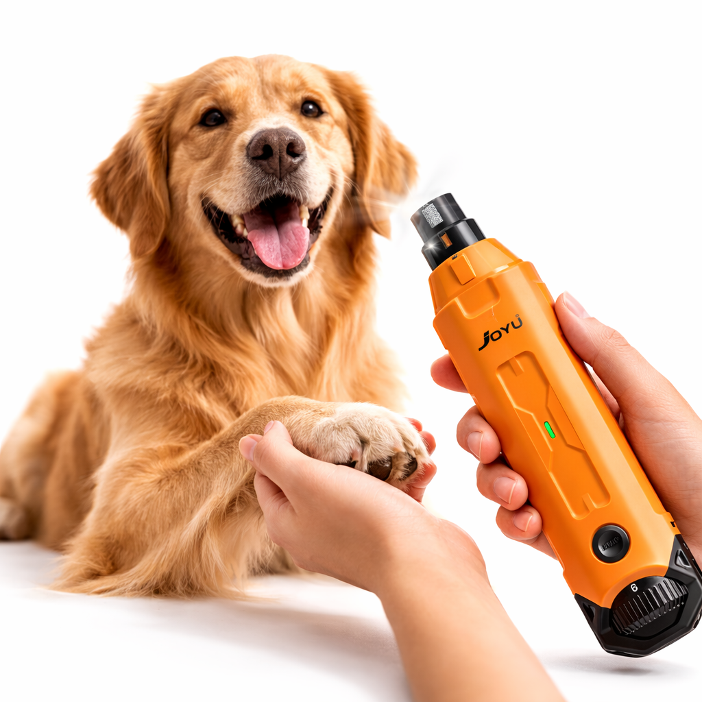 GroomPro | Dog Nail Grinder with 6-Speed Settings & Whisper-Quiet Design | Safe Trimming for All Breeds 1