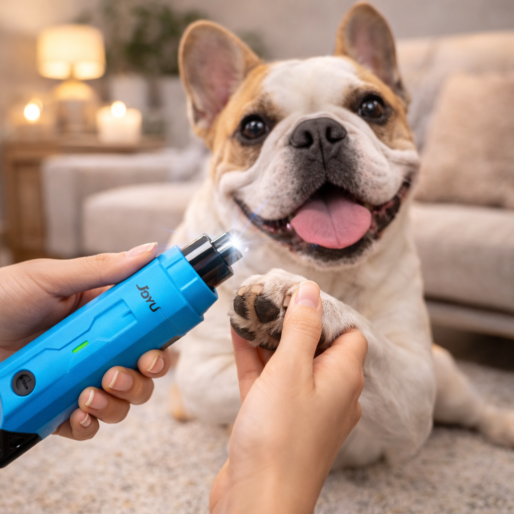 GroomPro | Dog Nail Grinder with 6-Speed Settings & Whisper-Quiet Design | Safe Trimming for All Breeds 5