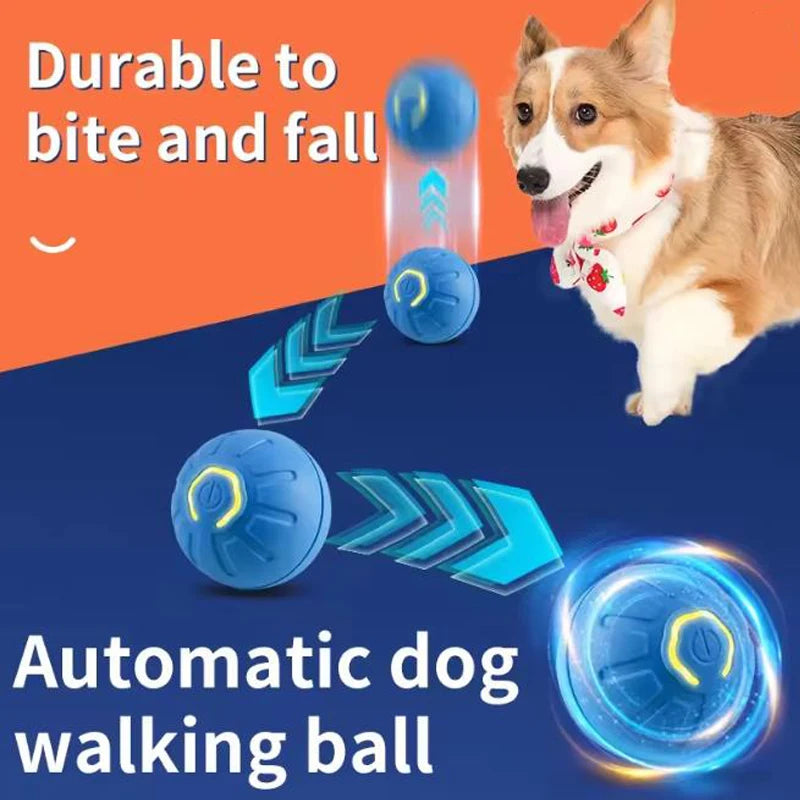 Interactive Pet Toy Ball | Automatic Moving Dog & Cat Toy for Fun Playtime 1