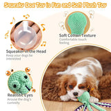Interactive Plush Dog Toy with Squeaker & Durable Design for Chewing Fun 2