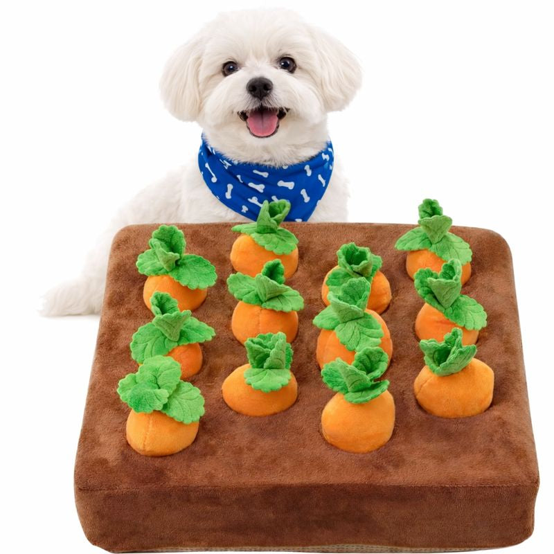 Interactive Snuffle Mat | Dog Puzzle Toy with Soft Base for Anxiety Relief 4