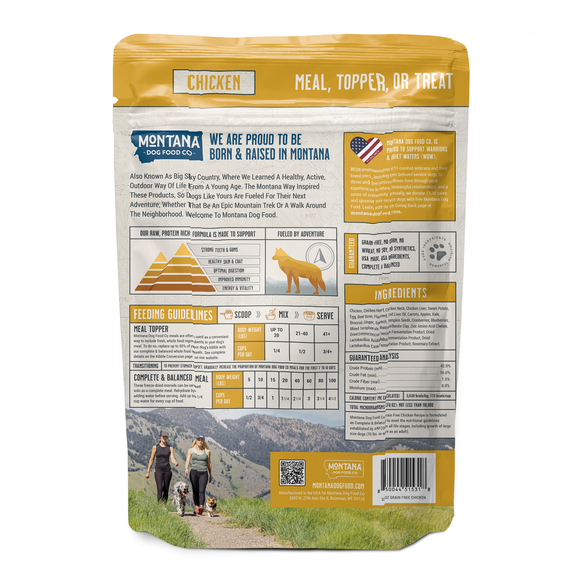 Grain-Free Chicken Freeze-dried Raw Adventure Fuel (Dog Food)