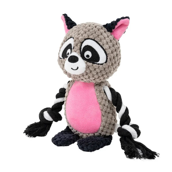 Squeaky Plush Dog Chew Toy | Durable Interactive Rattle Toy for Small & Medium Dogs