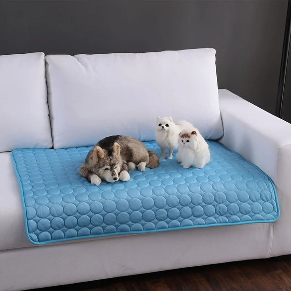 Extra Large Dog Cooling Mat | Self-Cooling Pad for Dogs & Cats in Summer