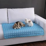 Pet Comfort | Extra Large Dog Cooling Mat with Soft Ice Silk Fabric | Durable Reversible Design for Year-Round Use 1