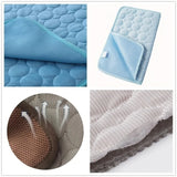 Pet Comfort | Extra Large Dog Cooling Mat with Soft Ice Silk Fabric | Durable Reversible Design for Year-Round Use 4