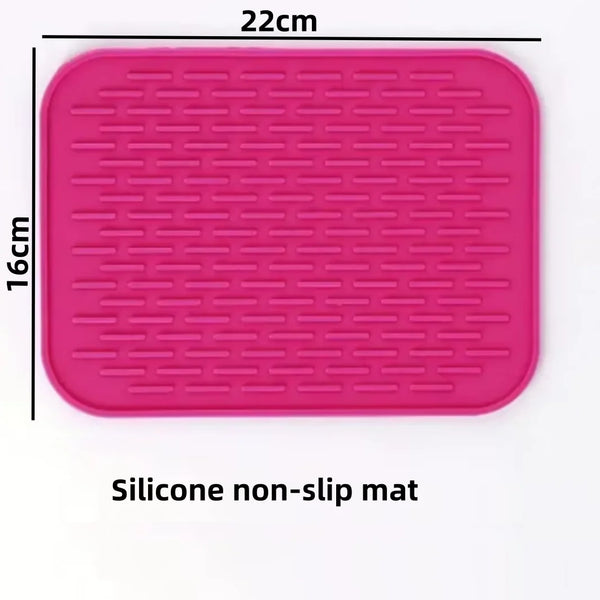 Pet Feeding Mat | Absorbent Waterproof Dog Food Mat with Anti-Slip Backing | Easy Clean Design for Mess-Free Eating Area 11