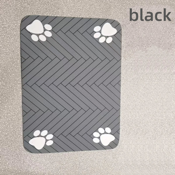 Pet Feeding Mat | Absorbent Waterproof Dog Food Mat with Anti-Slip Backing | Easy Clean Design for Mess-Free Eating Area 5