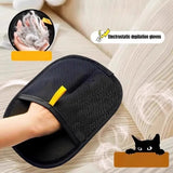 Pet Grooming Gloves | Dog & Cat Grooming Mitt with Anti-Static Design | Effective Hair Removal Tool for Home Cleaning 0