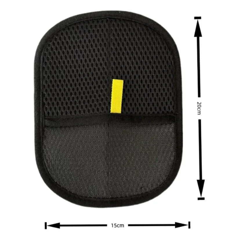 Pet Grooming Gloves | Dog & Cat Grooming Mitt with Anti-Static Design | Effective Hair Removal Tool for Home Cleaning 5