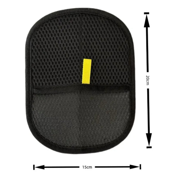 Pet Grooming Gloves | Dog & Cat Grooming Mitt with Anti-Static Design | Effective Hair Removal Tool for Home Cleaning 5