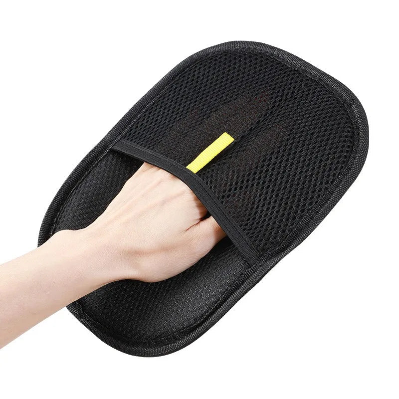 Pet Grooming Gloves | Dog & Cat Grooming Mitt with Anti-Static Design | Effective Hair Removal Tool for Home Cleaning 6