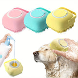 Pet Grooming Gloves | Silicone Dog & Cat Washing Gloves with Gentle Massage | Universal Fit for Stress-Free Bathing 0