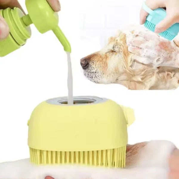 Pet Grooming Gloves | Silicone Dog & Cat Washing Gloves with Gentle Massage | Universal Fit for Stress-Free Bathing 2