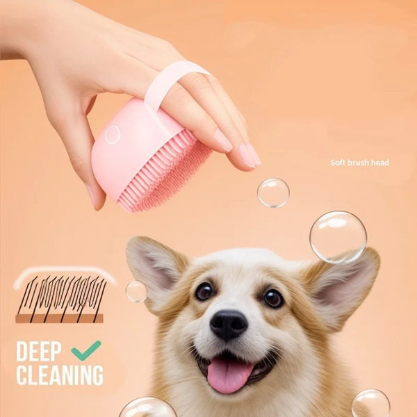 Pet Grooming Gloves | Silicone Dog & Cat Washing Gloves with Gentle Massage | Universal Fit for Stress-Free Bathing 3