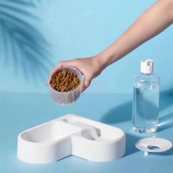 Pet Love | Multi-Functional Pet Bowl for Dogs and Cats with Moisture-Proof Design | Easy to Clean Feeding and Drinking Solution 1