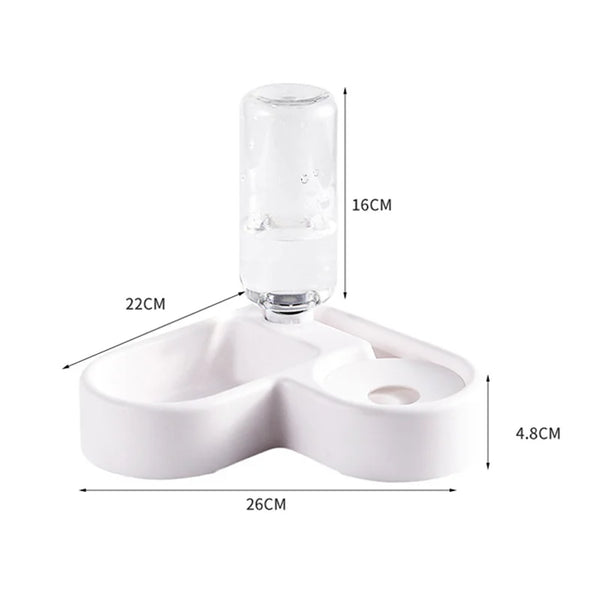 Pet Love | Multi-Functional Pet Bowl for Dogs and Cats with Moisture-Proof Design | Easy to Clean Feeding and Drinking Solution 5