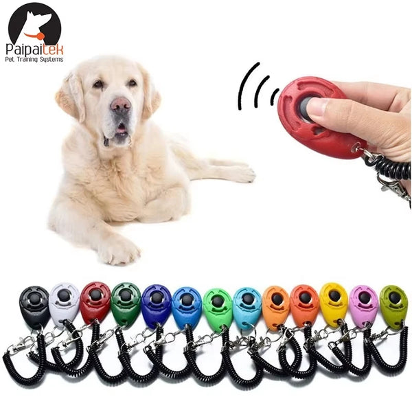 Pet Training Clicker | Adjustable Wrist Strap Clicker for Dog & Cat Training