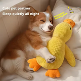 Playful Plush Duck | Bite-Resistant Dog Toy for Large Breeds | Interactive Fun and Dental Care 0