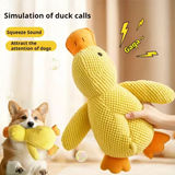 Playful Plush Duck | Bite-Resistant Dog Toy for Large Breeds | Interactive Fun and Dental Care 3