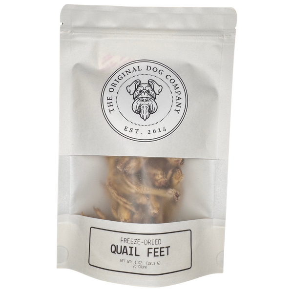 Freeze-Dried Quail Feet