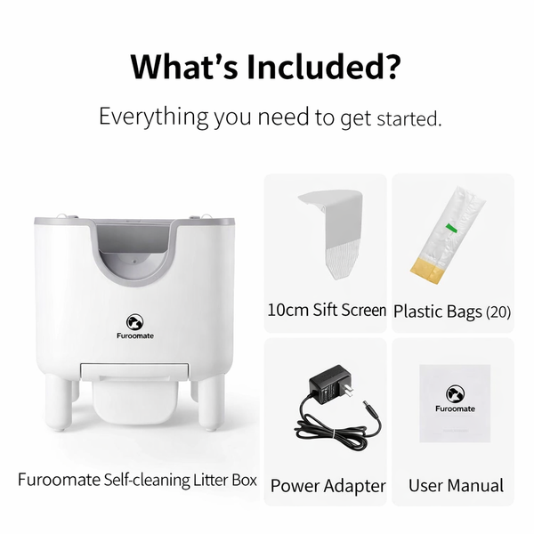 Smart Cat Litter Box | Automatic Self-Cleaning with Odor Control | Open-Top Design for Stress-Free Use 5