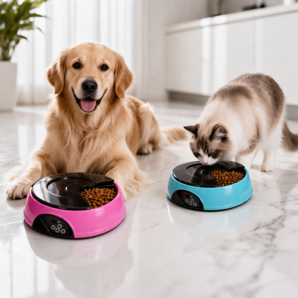 Smart Pet Feeder | Automatic Cat & Dog Food Dispenser with Portion Control | Timed Feeding for Healthy Diet 5