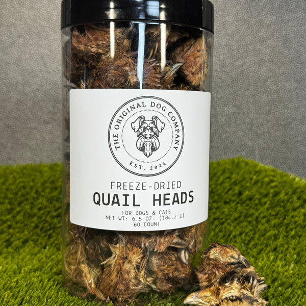 Freeze-Dried Quail Heads