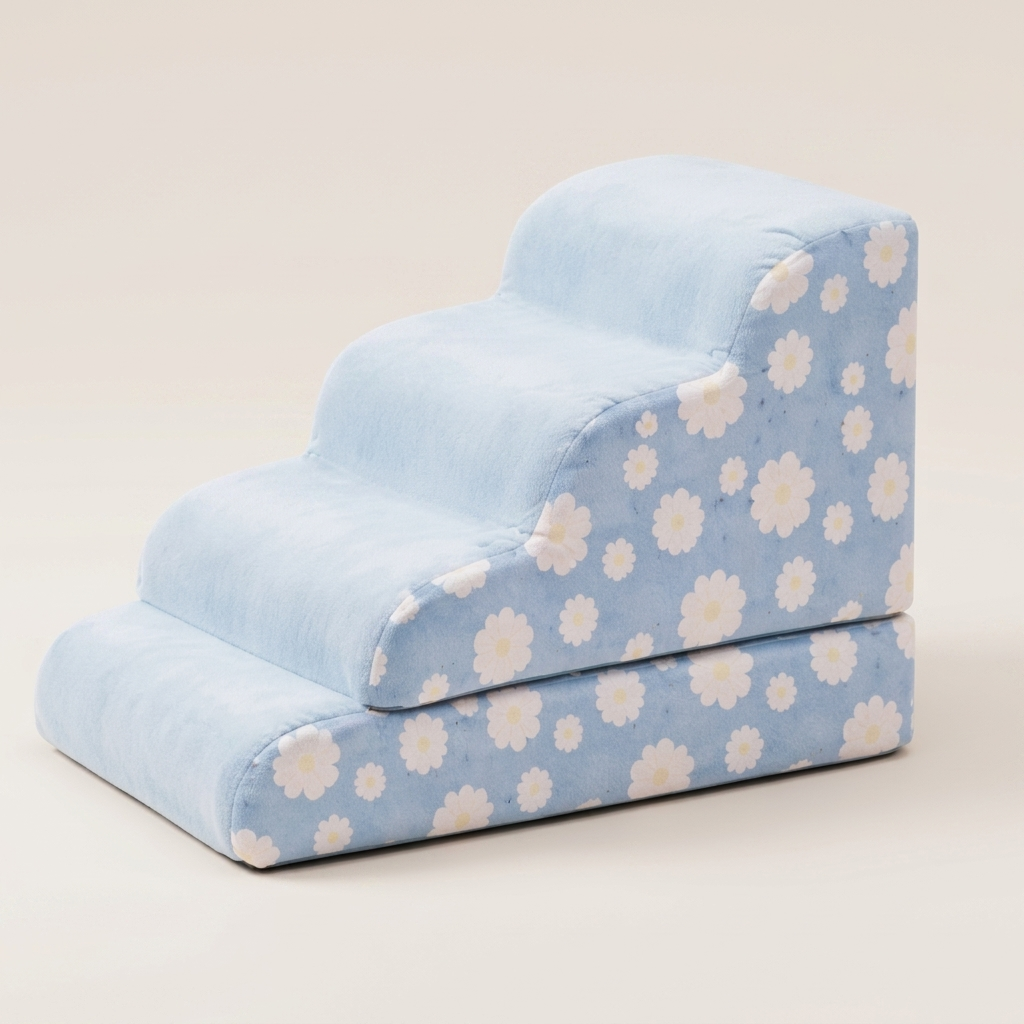 Comfort Steps | Dog Stairs for Bed with Gentle Ramp Design | Non-Slip Pet Steps for Joint Support