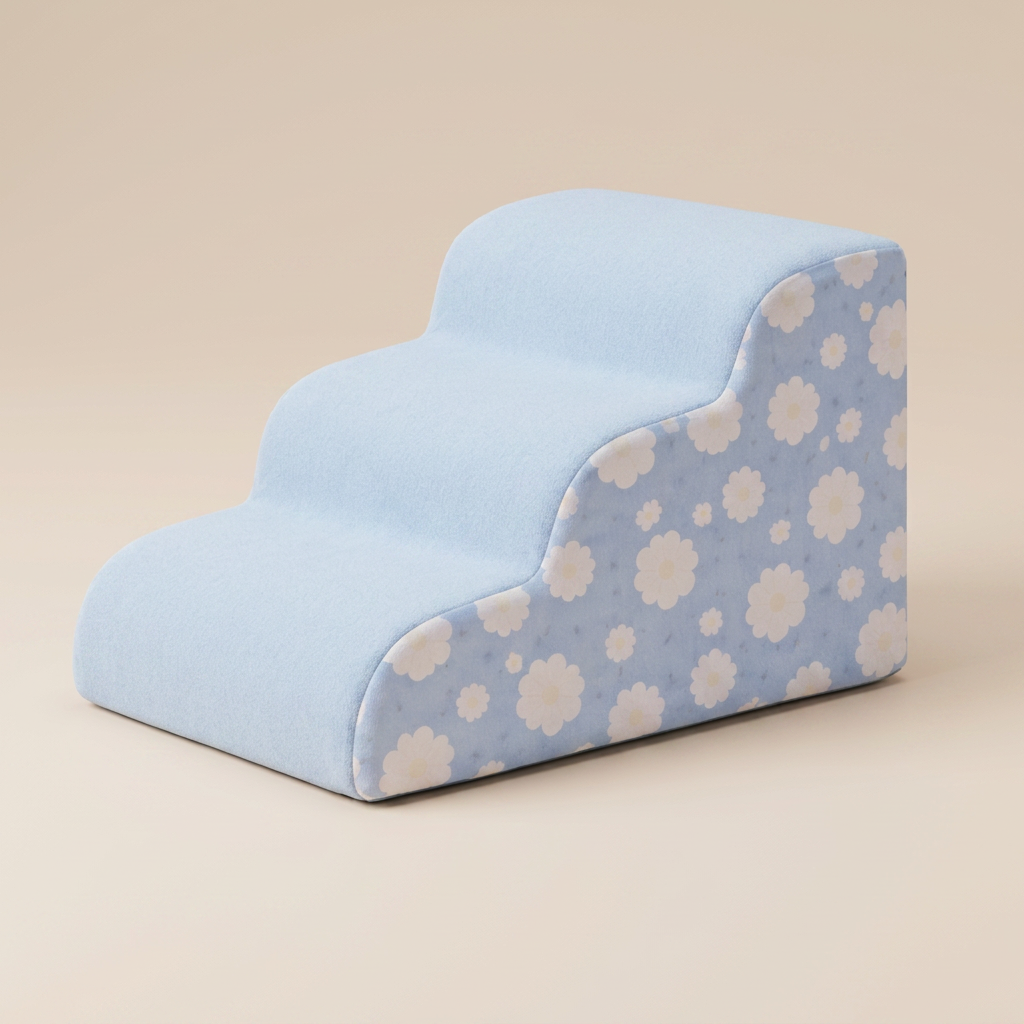Comfort Steps | Dog Stairs for Bed with Gentle Ramp Design | Non-Slip Pet Steps for Joint Support