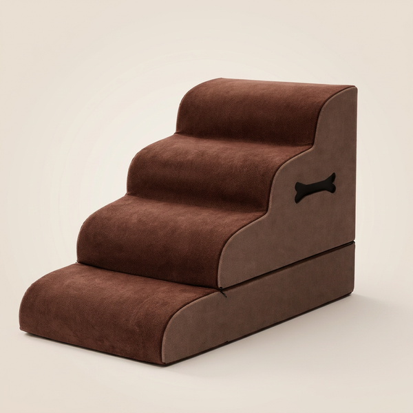 Comfort Steps | Dog Stairs for Bed with Gentle Ramp Design | Non-Slip Pet Steps for Joint Support