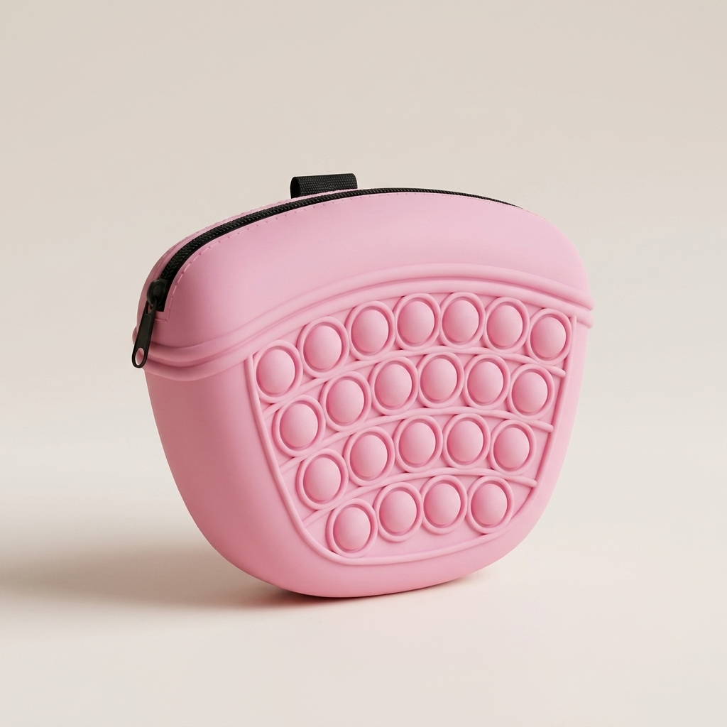 Silicone Dog Treat Training Pouch | BPA-Free Washable Waist Bag