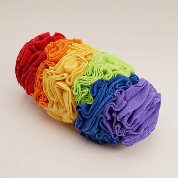 Dog Snuffle Mat | Polar Fleece Puzzle Training Feeding Mat for Dogs