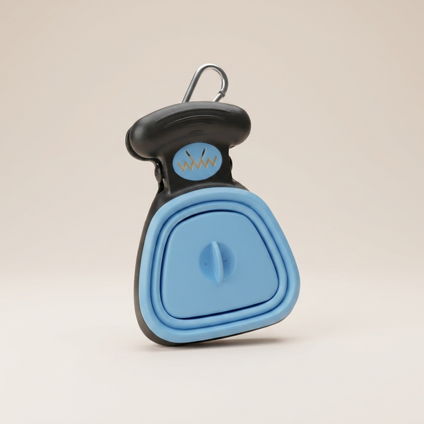 Foldable Dog Pooper Scooper | One-Handed Poop Cleaner with Biodegradable Bags