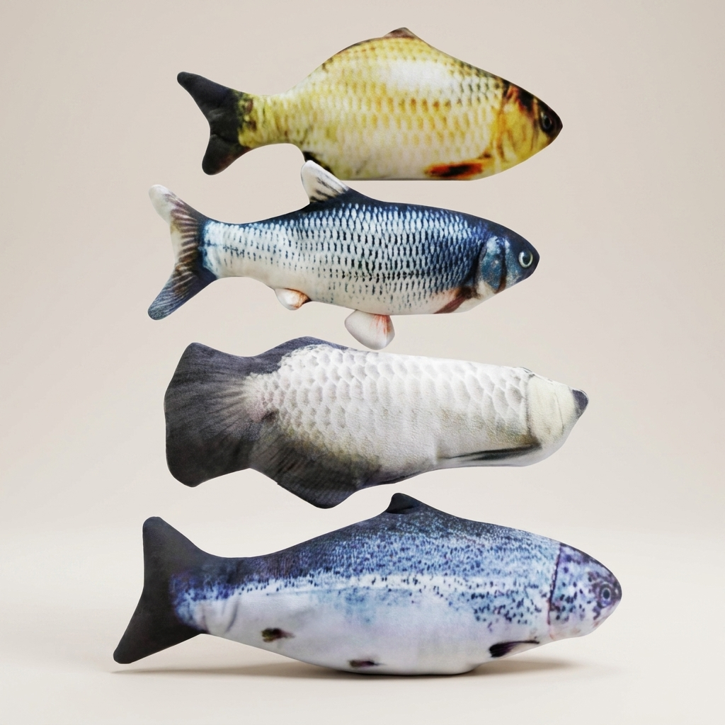 Electric Jumping Fish Cat Toy | Realistic Simulation Fish Toy for Cats