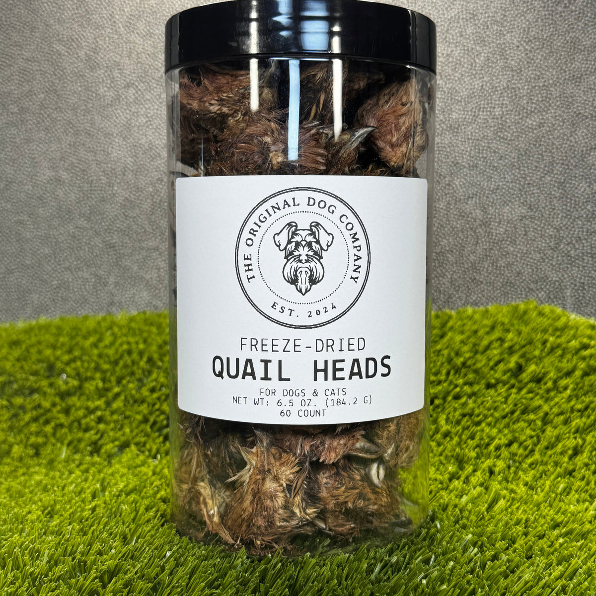 Freeze-Dried Quail Heads